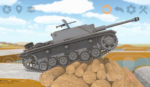 坦克物理模拟器3去广告版-游戏截图3