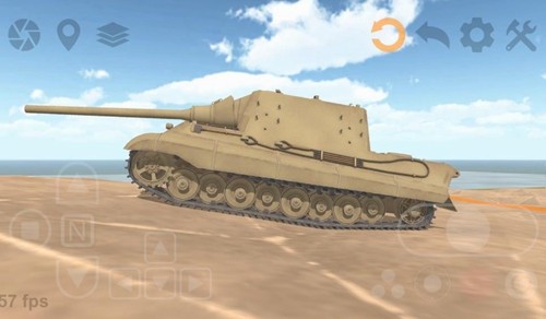 坦克物理模拟器3去广告版-游戏截图1