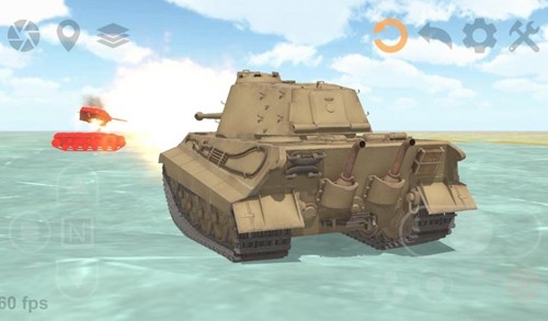 坦克物理模拟器3去广告版-游戏截图4